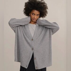 Gray Women's Jenni Kayne cashmere cocoon cardigan